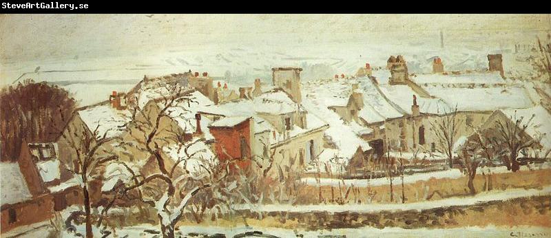 Camille Pissarro Winter